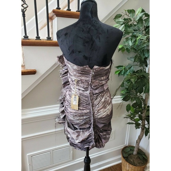 AllSaints Spitalfield Vintage Pink Willow Freya Mini Dress 6 (Runs Small- 2-4) - Picture 6 of 12